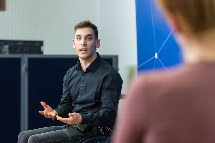 Hakan Atmaca, Rehabilitand vom BBW Berlin