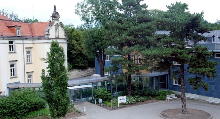 Das Gelände des WfbM Pirna